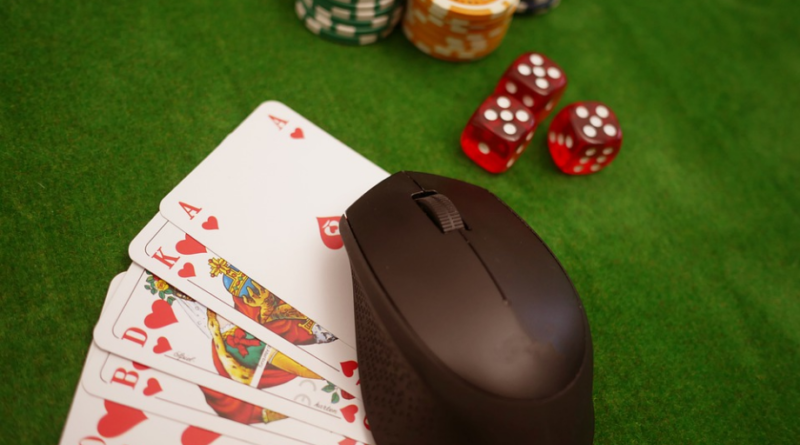 mouse and cards